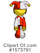 Yellow Design Mascot Clipart #1573791 by Leo Blanchette
