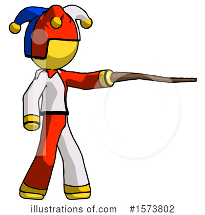 Royalty-Free (RF) Yellow Design Mascot Clipart Illustration by Leo Blanchette - Stock Sample #1573802