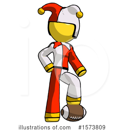 Royalty-Free (RF) Yellow Design Mascot Clipart Illustration by Leo Blanchette - Stock Sample #1573809