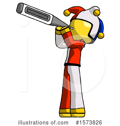 Royalty-Free (RF) Yellow Design Mascot Clipart Illustration by Leo Blanchette - Stock Sample #1573826