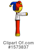 Yellow Design Mascot Clipart #1573837 by Leo Blanchette