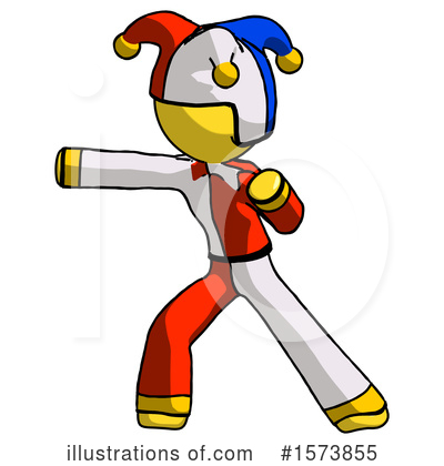 Royalty-Free (RF) Yellow Design Mascot Clipart Illustration by Leo Blanchette - Stock Sample #1573855
