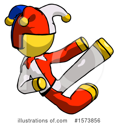 Royalty-Free (RF) Yellow Design Mascot Clipart Illustration by Leo Blanchette - Stock Sample #1573856