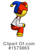 Yellow Design Mascot Clipart #1573863 by Leo Blanchette