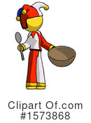 Yellow Design Mascot Clipart #1573868 by Leo Blanchette
