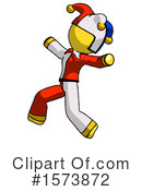 Yellow Design Mascot Clipart #1573872 by Leo Blanchette