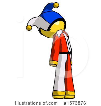 Royalty-Free (RF) Yellow Design Mascot Clipart Illustration by Leo Blanchette - Stock Sample #1573876