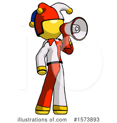 Royalty-Free (RF) Yellow Design Mascot Clipart Illustration by Leo Blanchette - Stock Sample #1573893
