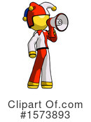 Yellow Design Mascot Clipart #1573893 by Leo Blanchette