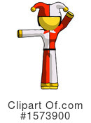 Yellow Design Mascot Clipart #1573900 by Leo Blanchette