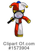Yellow Design Mascot Clipart #1573904 by Leo Blanchette