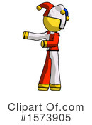 Yellow Design Mascot Clipart #1573905 by Leo Blanchette