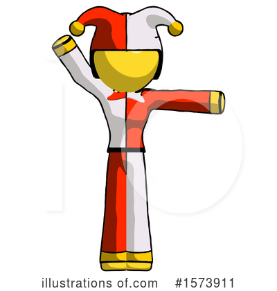 Royalty-Free (RF) Yellow Design Mascot Clipart Illustration by Leo Blanchette - Stock Sample #1573911