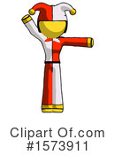 Yellow Design Mascot Clipart #1573911 by Leo Blanchette