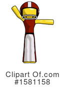 Yellow Design Mascot Clipart #1581158 by Leo Blanchette