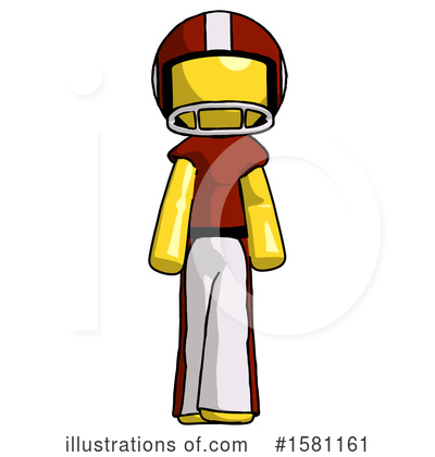 Royalty-Free (RF) Yellow Design Mascot Clipart Illustration by Leo Blanchette - Stock Sample #1581161