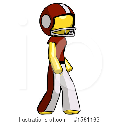Royalty-Free (RF) Yellow Design Mascot Clipart Illustration by Leo Blanchette - Stock Sample #1581163