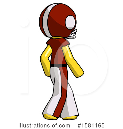 Royalty-Free (RF) Yellow Design Mascot Clipart Illustration by Leo Blanchette - Stock Sample #1581165