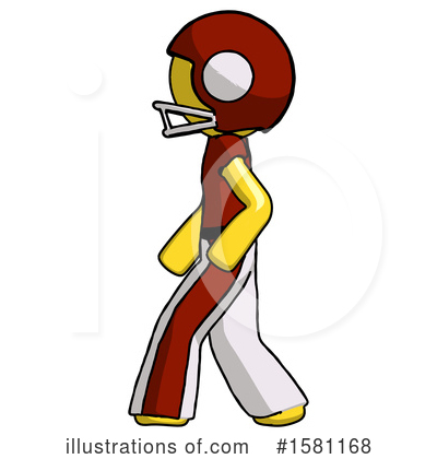 Royalty-Free (RF) Yellow Design Mascot Clipart Illustration by Leo Blanchette - Stock Sample #1581168