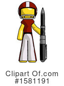 Yellow Design Mascot Clipart #1581191 by Leo Blanchette