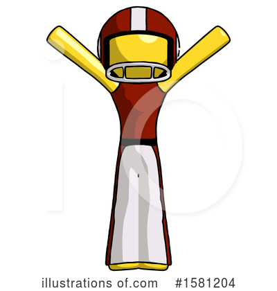 Royalty-Free (RF) Yellow Design Mascot Clipart Illustration by Leo Blanchette - Stock Sample #1581204