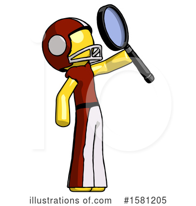Royalty-Free (RF) Yellow Design Mascot Clipart Illustration by Leo Blanchette - Stock Sample #1581205