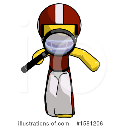 Royalty-Free (RF) Yellow Design Mascot Clipart Illustration by Leo Blanchette - Stock Sample #1581206