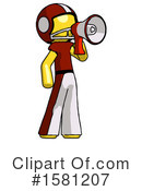 Yellow Design Mascot Clipart #1581207 by Leo Blanchette