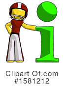 Yellow Design Mascot Clipart #1581212 by Leo Blanchette