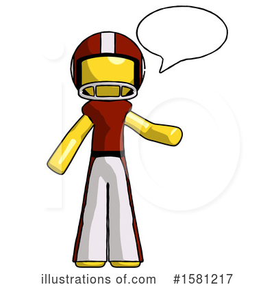 Royalty-Free (RF) Yellow Design Mascot Clipart Illustration by Leo Blanchette - Stock Sample #1581217