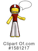 Yellow Design Mascot Clipart #1581217 by Leo Blanchette