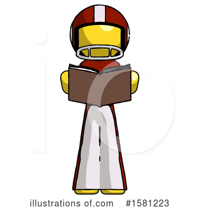 Royalty-Free (RF) Yellow Design Mascot Clipart Illustration by Leo Blanchette - Stock Sample #1581223