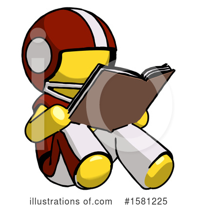 Royalty-Free (RF) Yellow Design Mascot Clipart Illustration by Leo Blanchette - Stock Sample #1581225