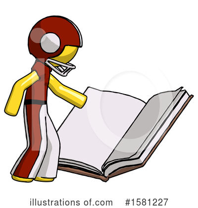 Royalty-Free (RF) Yellow Design Mascot Clipart Illustration by Leo Blanchette - Stock Sample #1581227
