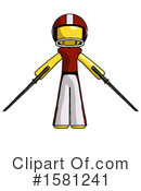 Yellow Design Mascot Clipart #1581241 by Leo Blanchette