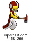 Yellow Design Mascot Clipart #1581255 by Leo Blanchette