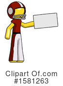 Yellow Design Mascot Clipart #1581263 by Leo Blanchette