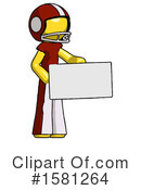 Yellow Design Mascot Clipart #1581264 by Leo Blanchette