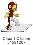 Yellow Design Mascot Clipart #1581267 by Leo Blanchette