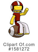 Yellow Design Mascot Clipart #1581272 by Leo Blanchette