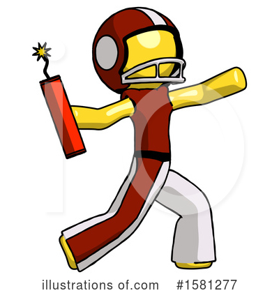 Royalty-Free (RF) Yellow Design Mascot Clipart Illustration by Leo Blanchette - Stock Sample #1581277