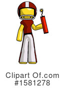 Yellow Design Mascot Clipart #1581278 by Leo Blanchette
