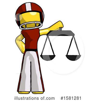 Royalty-Free (RF) Yellow Design Mascot Clipart Illustration by Leo Blanchette - Stock Sample #1581281