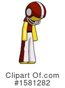 Yellow Design Mascot Clipart #1581282 by Leo Blanchette