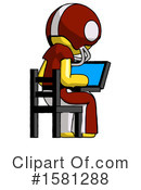 Yellow Design Mascot Clipart #1581288 by Leo Blanchette