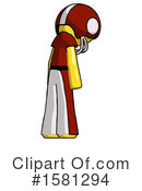 Yellow Design Mascot Clipart #1581294 by Leo Blanchette