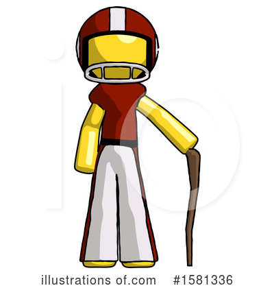 Royalty-Free (RF) Yellow Design Mascot Clipart Illustration by Leo Blanchette - Stock Sample #1581336