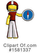 Yellow Design Mascot Clipart #1581337 by Leo Blanchette