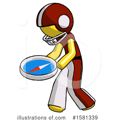 Royalty-Free (RF) Yellow Design Mascot Clipart Illustration by Leo Blanchette - Stock Sample #1581339