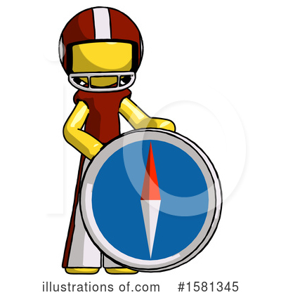 Royalty-Free (RF) Yellow Design Mascot Clipart Illustration by Leo Blanchette - Stock Sample #1581345